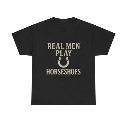 Real Men Play Horseshoes