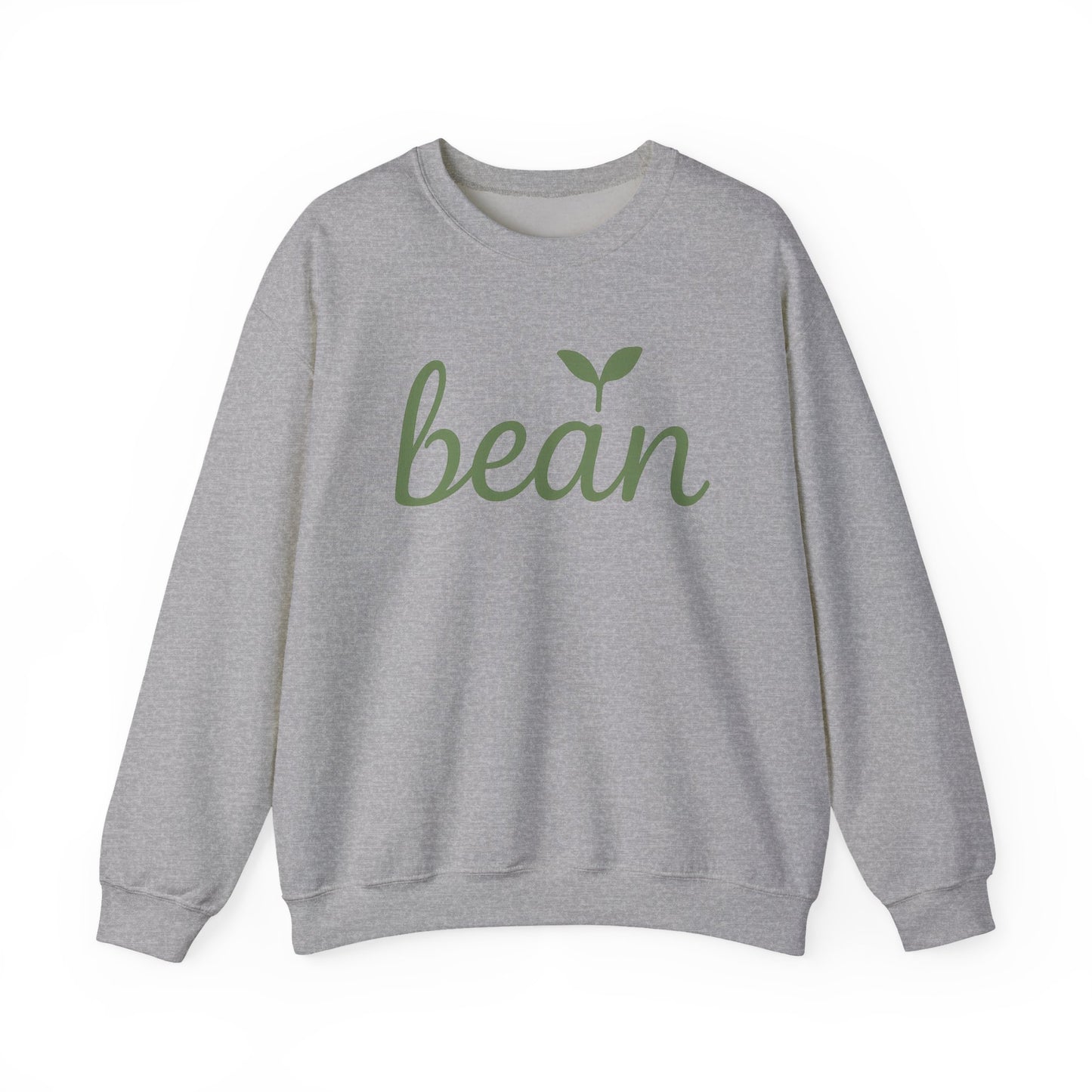 Bean Script Sweatshirt - Minimalist Pastel Design