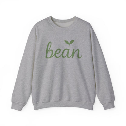 Bean Script Sweatshirt - Minimalist Pastel Design