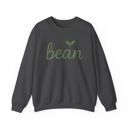 Bean Script Sweatshirt - Minimalist Pastel Design