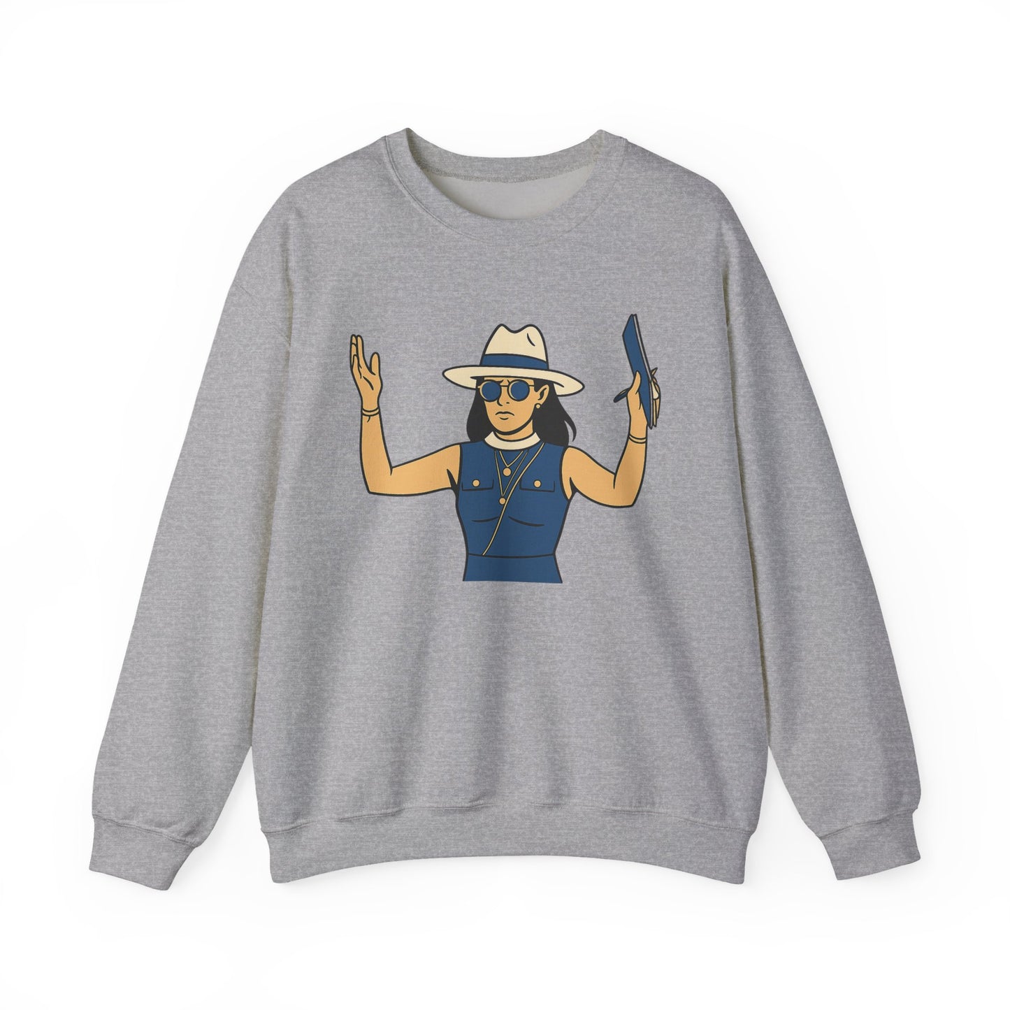 Crewneck Sweatshirt - Carlie: Power & Poise Inspired Design