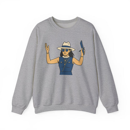 Crewneck Sweatshirt - Carlie: Power & Poise Inspired Design
