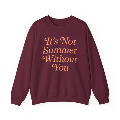 Romantic Summer Script Sweatshirt