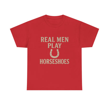 Real Men Play Horseshoes