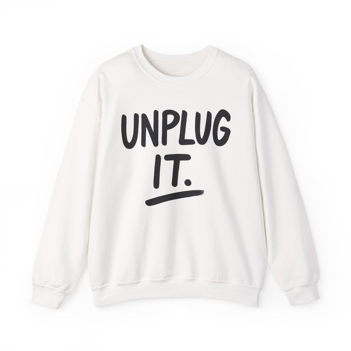 Unplug It Crewneck Sweatshirt