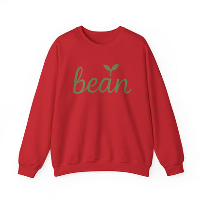 Bean Script Sweatshirt - Minimalist Pastel Design