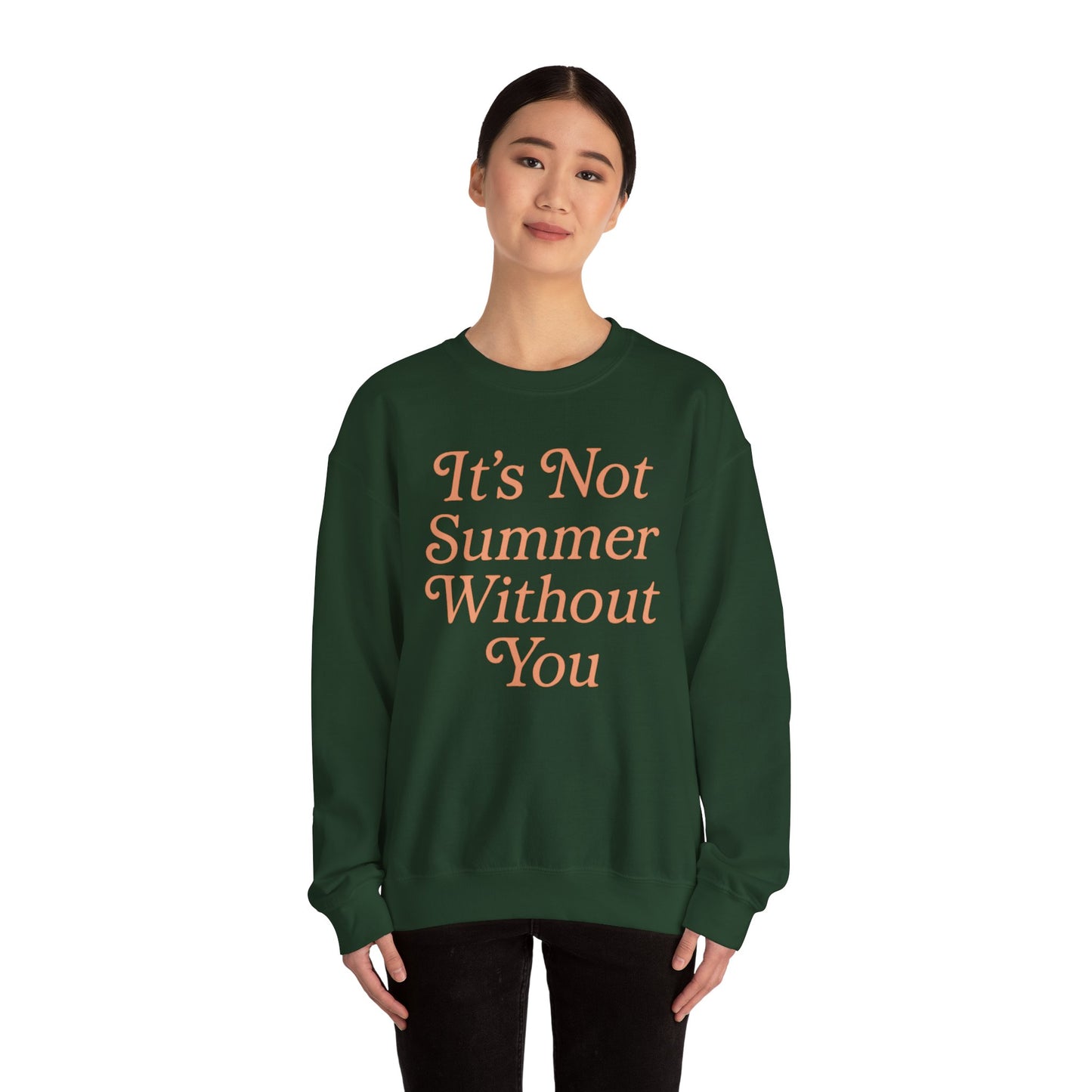 Romantic Summer Script Sweatshirt