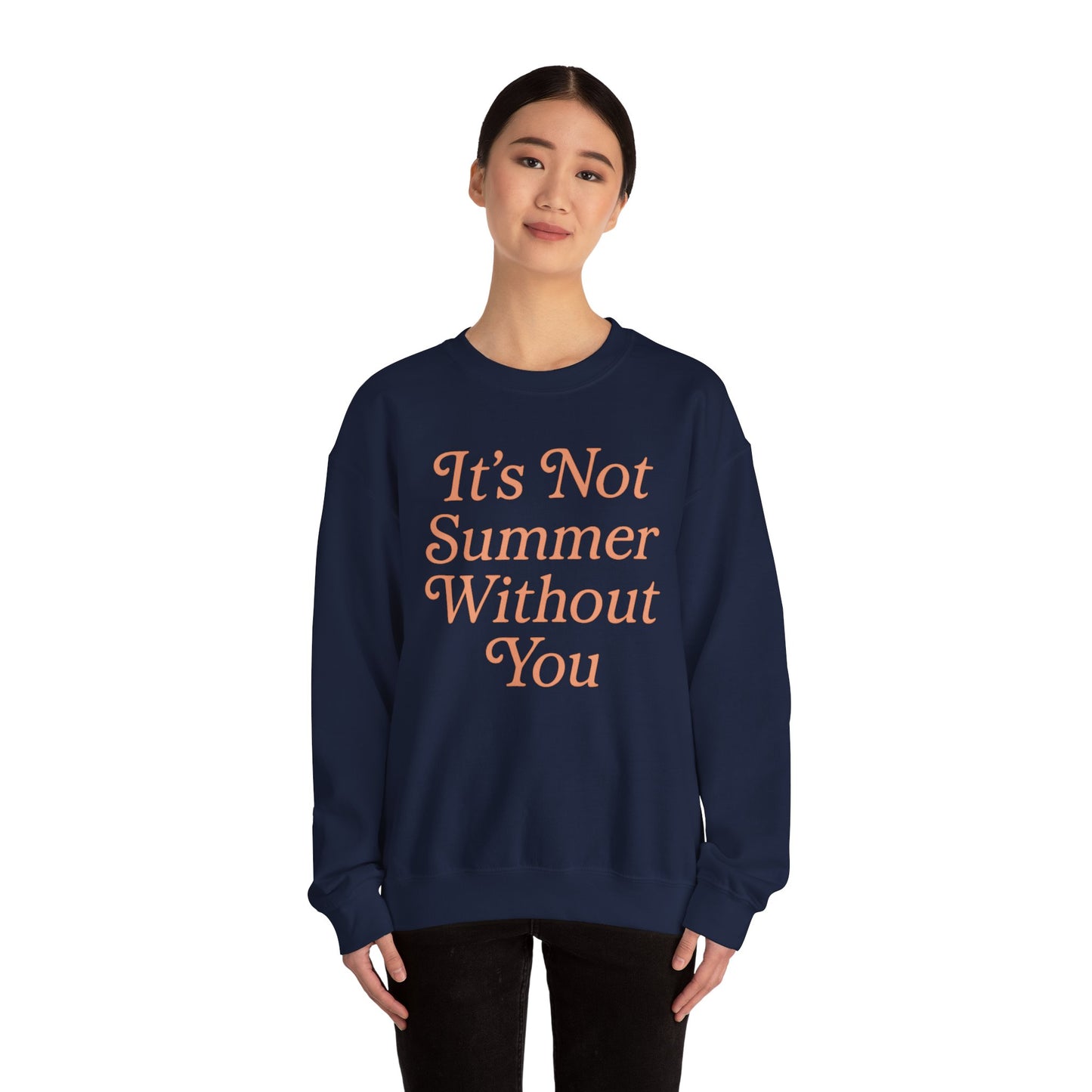 Romantic Summer Script Sweatshirt