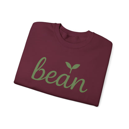 Bean Script Sweatshirt - Minimalist Pastel Design