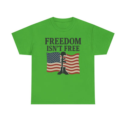 Tee - Freedom Isn't Free Patriotic Graphic Shirt