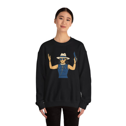 Crewneck Sweatshirt - Carlie: Power & Poise Inspired Design