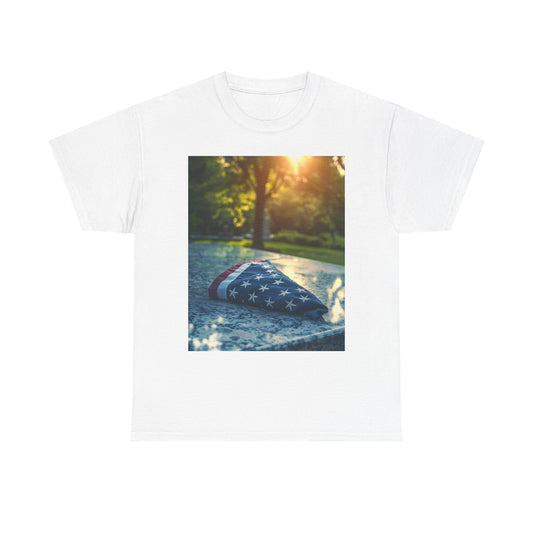 Memorial American Flag Tee