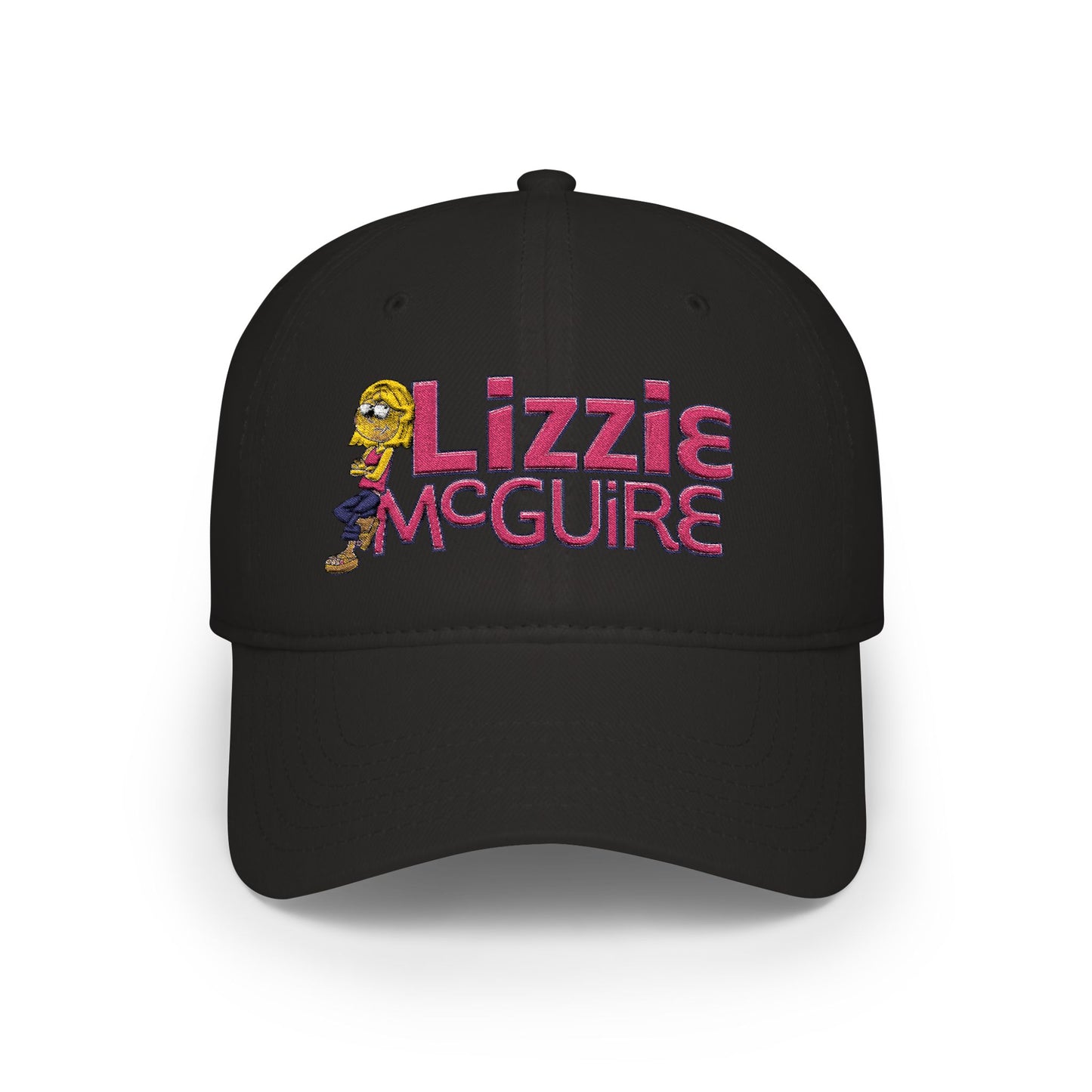 Lizzie McGuire Embroidered Baseball Cap — Nostalgic 2000s TV Fan Hat