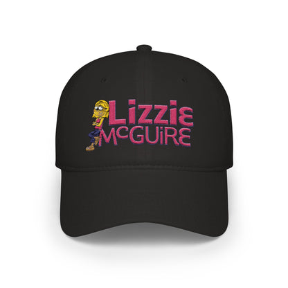 Lizzie McGuire Embroidered Baseball Cap — Nostalgic 2000s TV Fan Hat