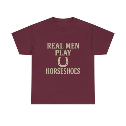 Real Men Play Horseshoes