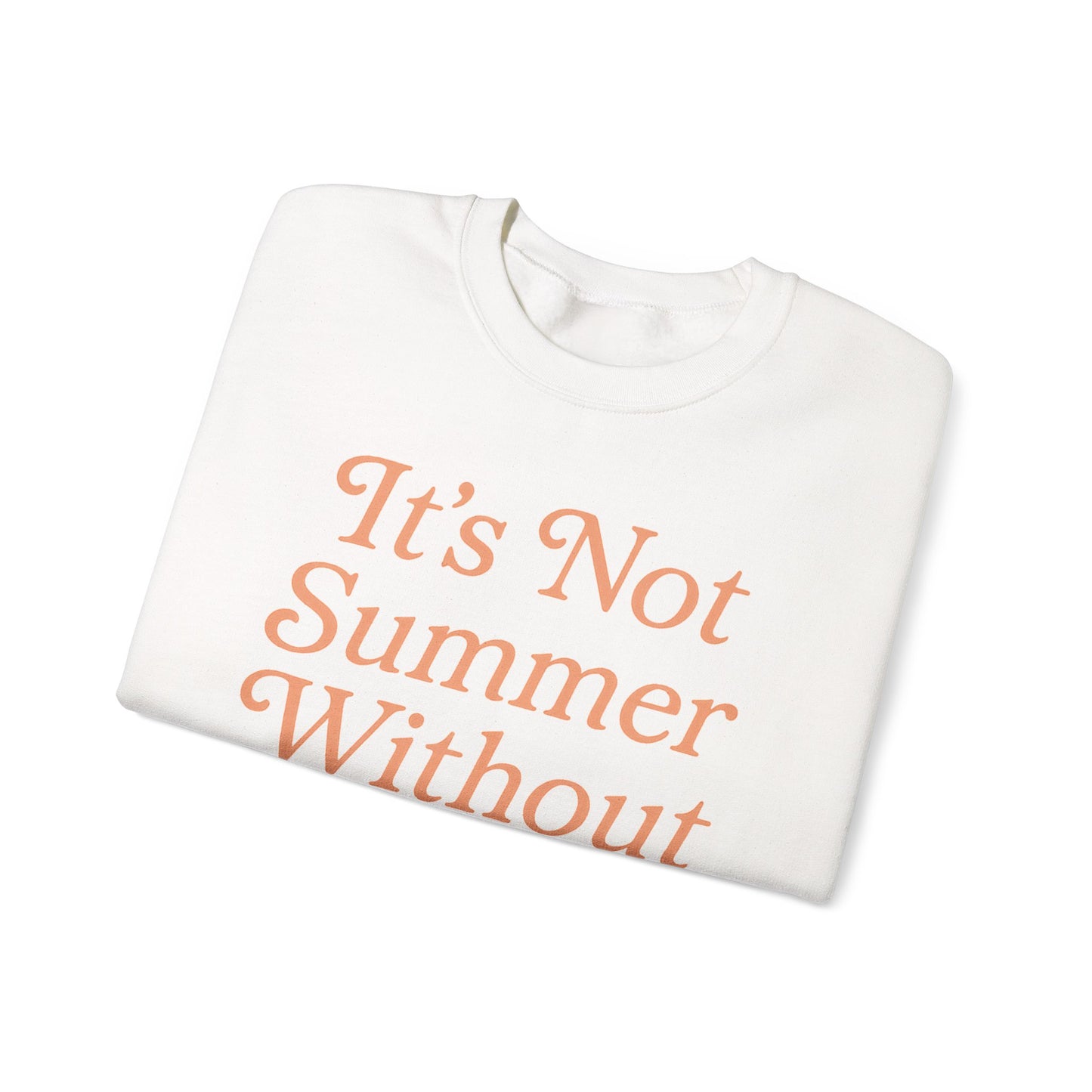 Romantic Summer Script Sweatshirt