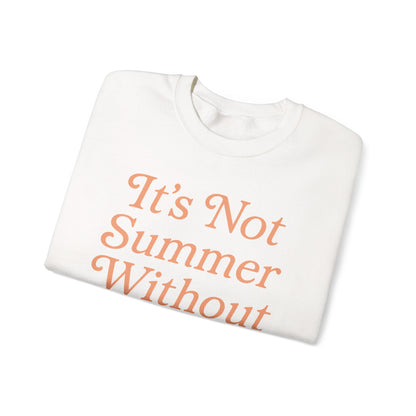 Romantic Summer Script Sweatshirt