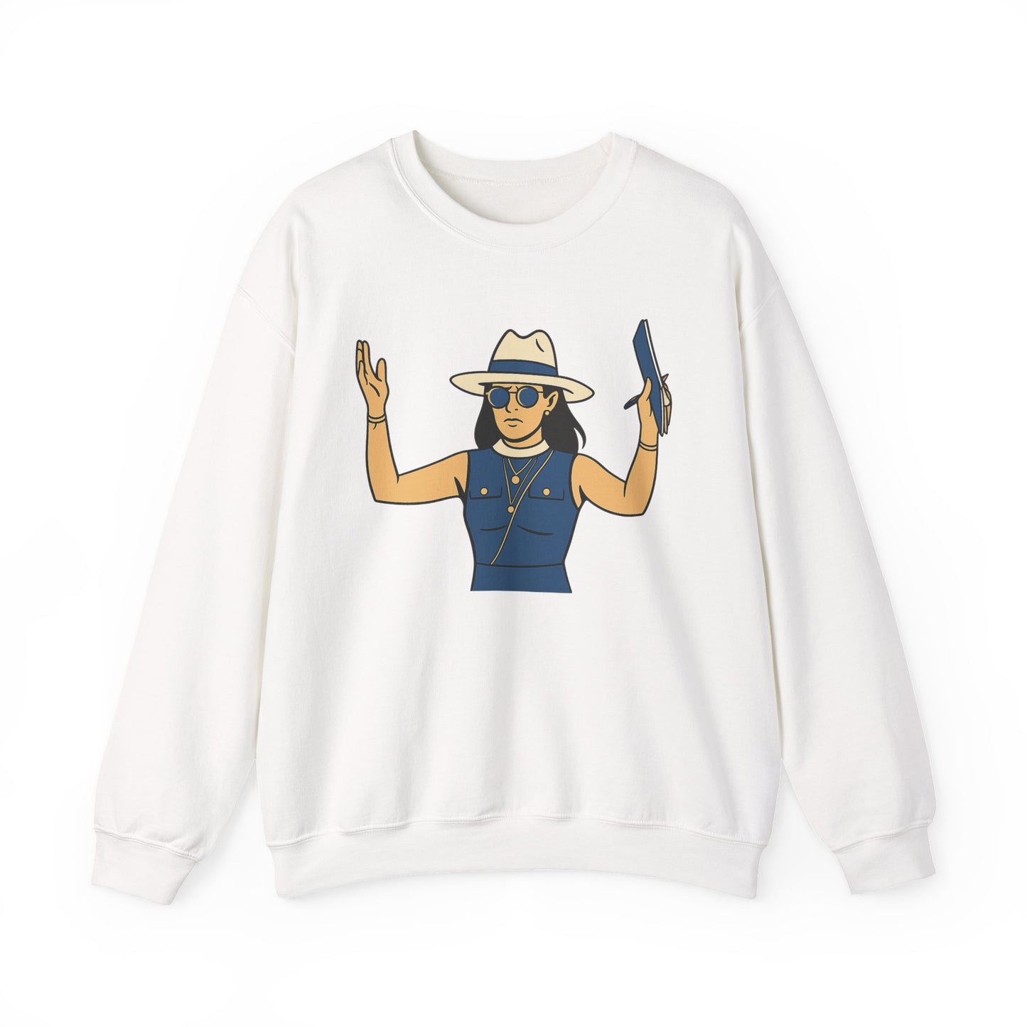 Crewneck Sweatshirt - Carlie: Power & Poise Inspired Design