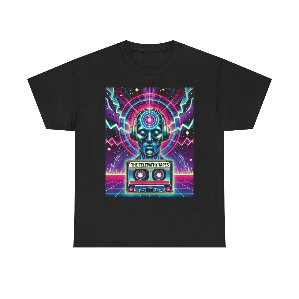 Telepathy Tapes Cyber Signal T-Shirt – Can You Decode It?