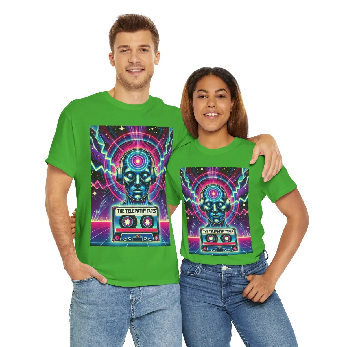 Telepathy Tapes Cyber Signal T-Shirt – Can You Decode It?