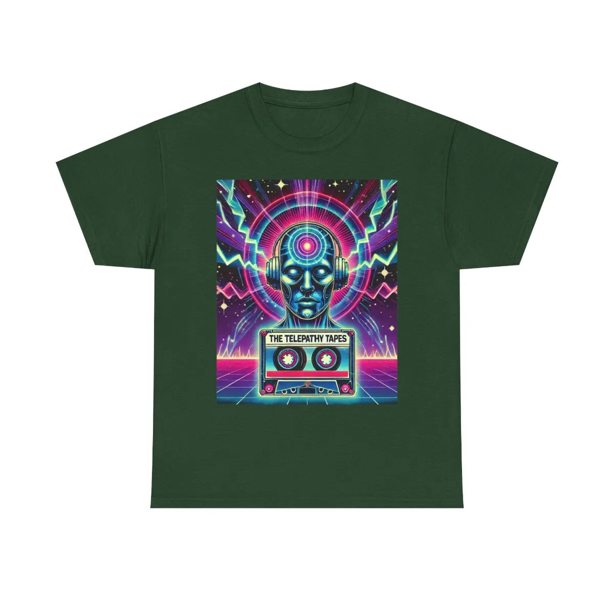 Telepathy Tapes Cyber Signal T-Shirt – Can You Decode It?