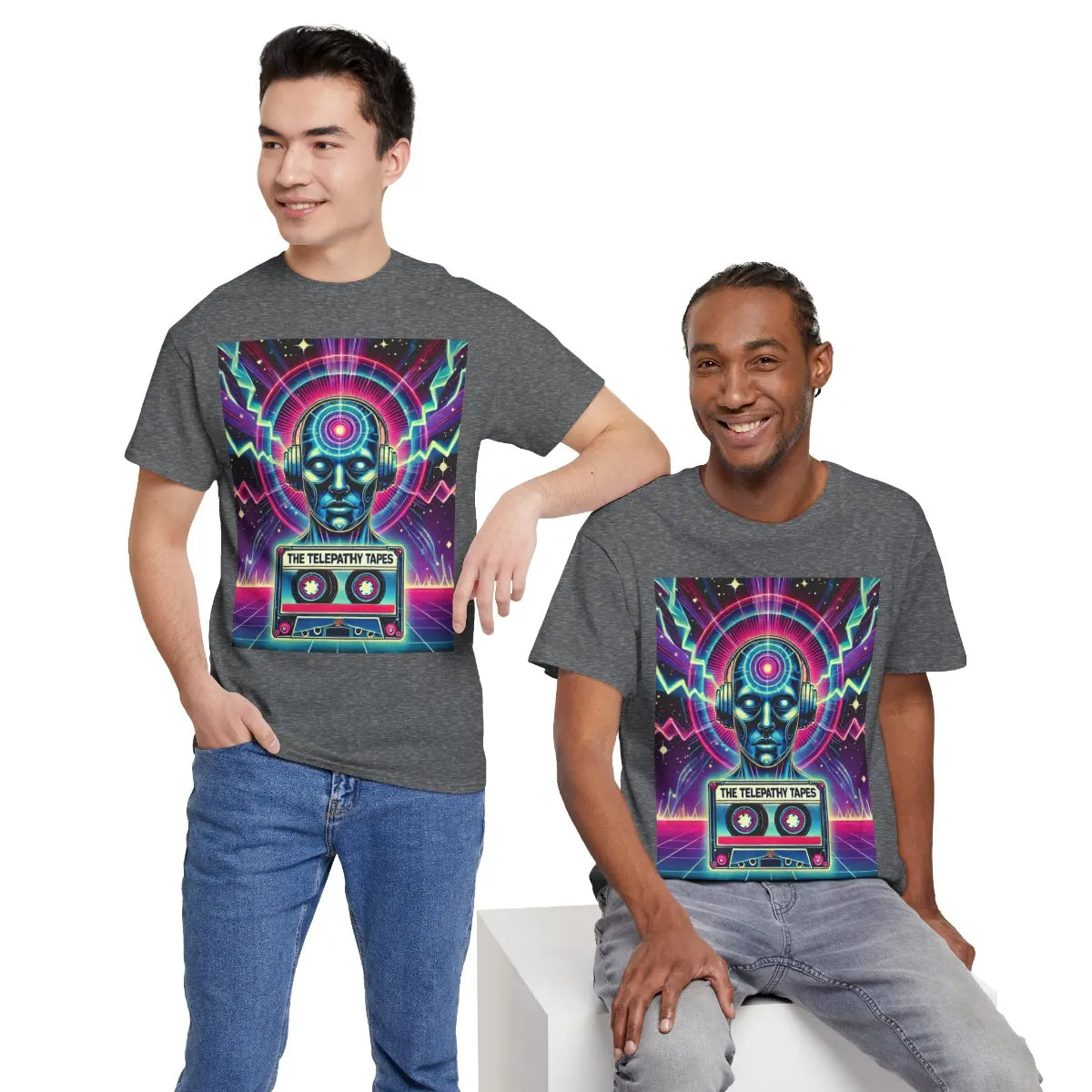 Telepathy Tapes Cyber Signal T-Shirt – Can You Decode It?