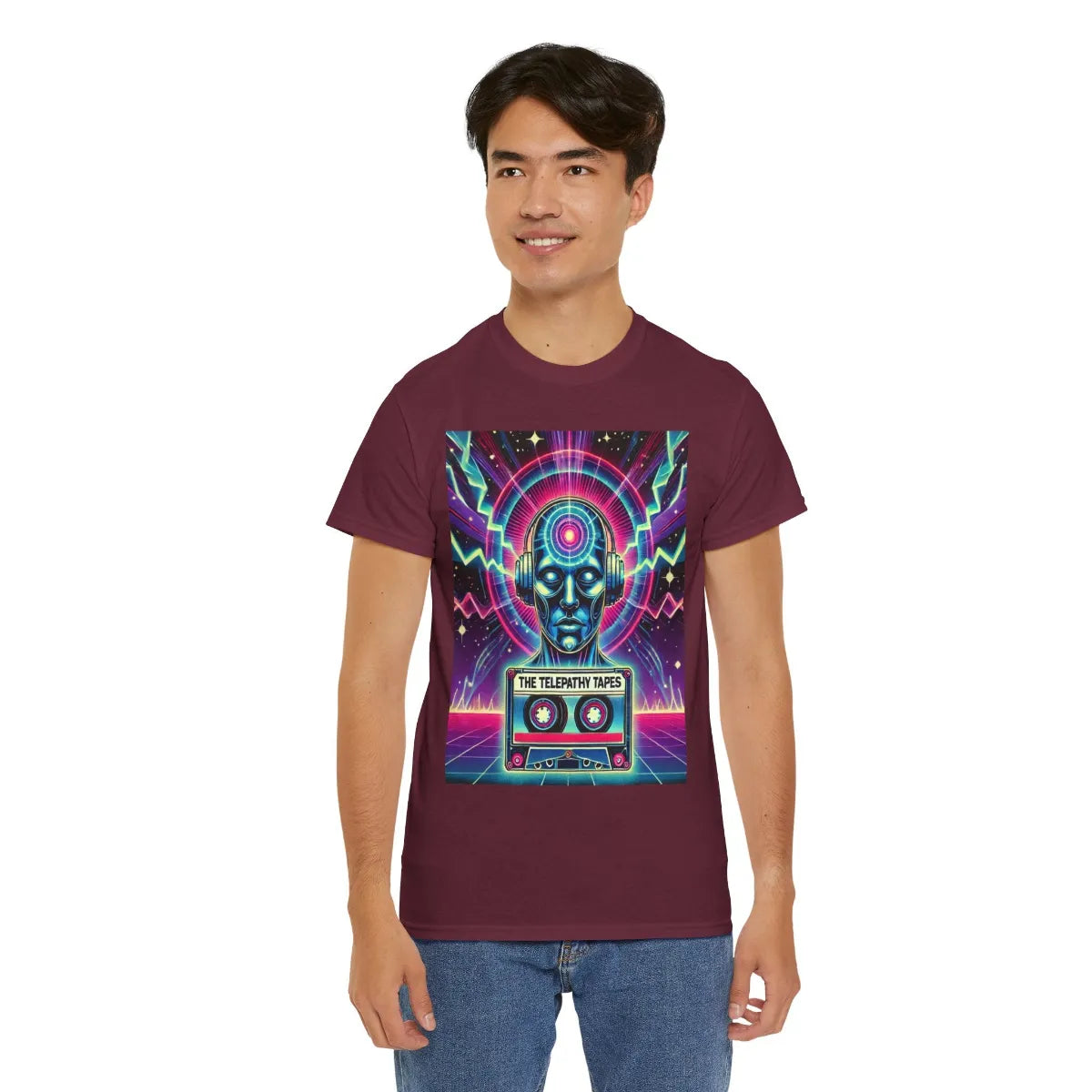 Telepathy Tapes Cyber Signal T-Shirt – Can You Decode It?