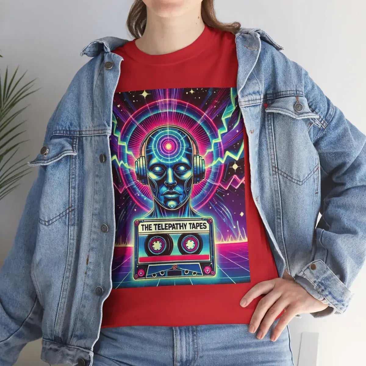 Telepathy Tapes Cyber Signal T-Shirt – Can You Decode It?
