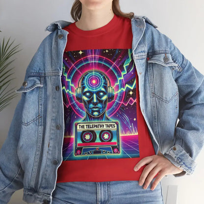Telepathy Tapes Cyber Signal T-Shirt – Can You Decode It?